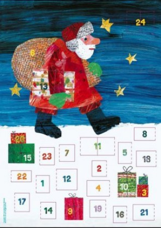 Calendar / Agendă Die kleine Raupe Nimmersatt - Mein Adventskalender Eric Carle