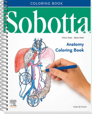 Carte Sobotta Anatomy Coloring Book ENGLISCH/LATEIN Oliver Kretz