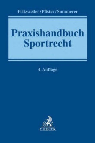 Carte Praxishandbuch Sportrecht Jochen Fritzweiler