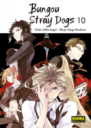 Kniha BUNGOU STRAY DOGS 10 ASAGIRI-HARUKAWA
