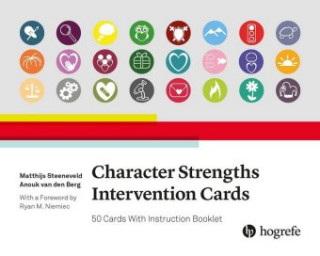 Książka Character Strengths Intervention Cards Steeneveld Matthijs