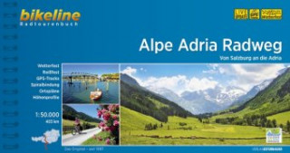Carte Alpe Adria Radweg Esterbauer Verlag