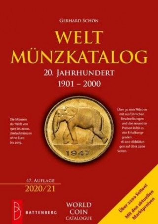 Carte Weltmünzkatalog 20. Jahrhundert Gerhard Schön