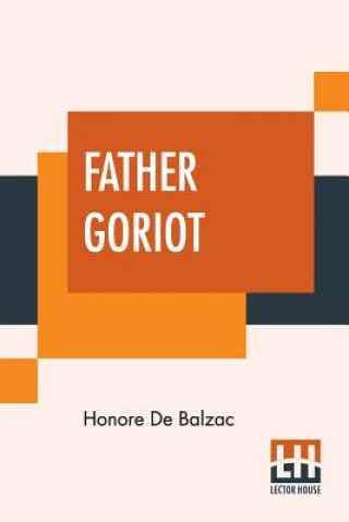 Carte Father Goriot Honore de Balzac