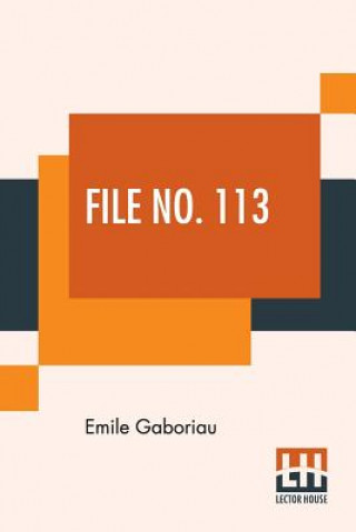 Knjiga File No. 113 Emile Gaboriau