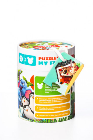 Game/Toy Přátelé: naučné puzzle 20 dílků 