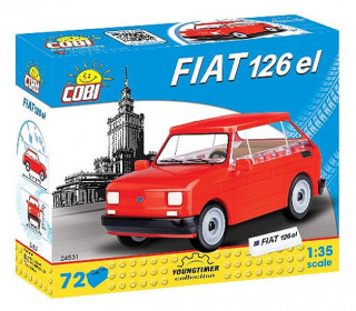 Spiel/Spielzeug Stavebnice COBI 24531 Fiat 126p 19941999/72 kostek 