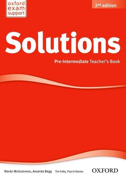Könyv Solutions: Pre-Intermediate: Teacher's Book Rónán McGuinnes