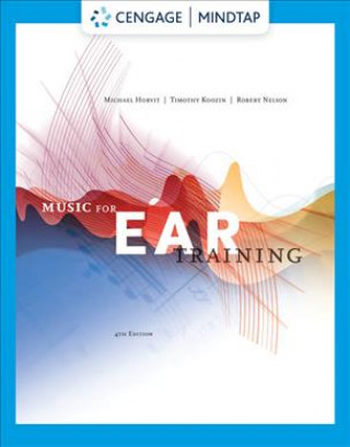 Книга Music for Ear Training (with MindTap Printed Access Card) Michael Horvit