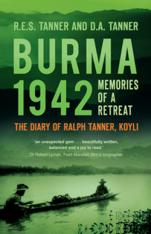 Carte Burma 1942 RALPH TANNER