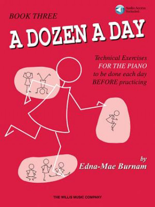 Knjiga A Dozen a Day Book 3 - Book/Audio [With CD] Edna Mae Burnam