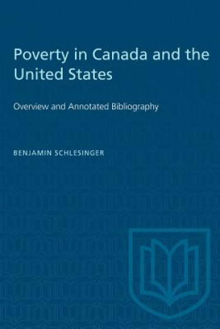 Knjiga Poverty in Canada and the United States Schlesinger Benjamin Schlesinger