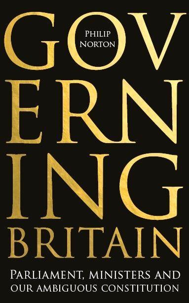 Livre Governing Britain Philip Norton