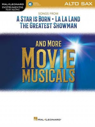 Book INSTRUMENTAL PLAYALONG SONGS FROM MOVIE MUSICALS ASAX BK/AUDIO Hal Leonard Publishing Corporation