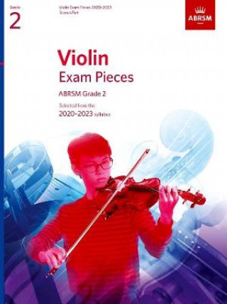 Tlačovina Violin Exam Pieces 2020-2023, ABRSM Grade 2, Score & Part ABRSM