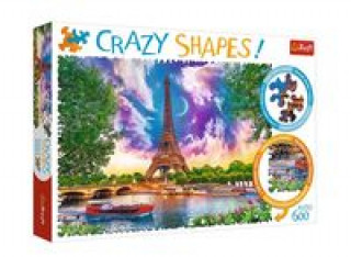 Gra/Zabawka Puzzle Crazy shapes Niebo nad Paryżem 600 