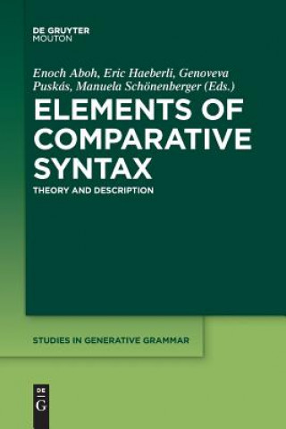 Libro Elements of Comparative Syntax Enoch Aboh