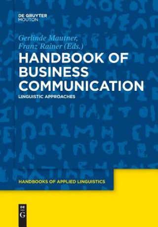 Carte Handbook of Business Communication Gerlinde Mautner