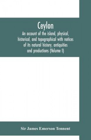 Book Ceylon Sir James Emerson Tennent