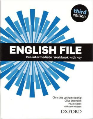Könyv English File Pre-intermediate Workbook with Answer Key (3rd) without CD-ROM Christina Latham-Koenig