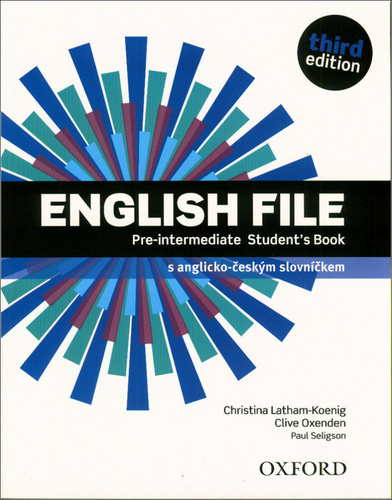 Книга English File Third Edition Pre-intermediate Student's Book (without CD) Christina Latham-Koenig