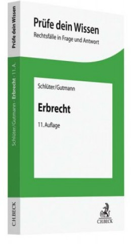 Kniha Erbrecht Wilfried Schlüter