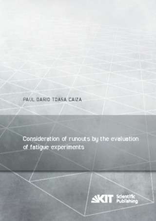 Kniha Consideration of runouts by the evaluation of fatigue experiments Paul Dario Toasa Caiza