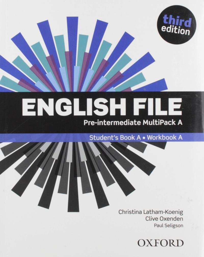 Carte English File Pre-intermediate Multipack A (3rd) Clive Oxenden