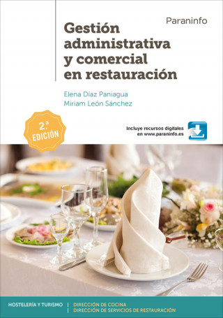 Книга GESTIÓN ADMINISTRATIVA Y COMERCIAL EN RESTAURACIÓN ELENA DIAZ PANIAGUA