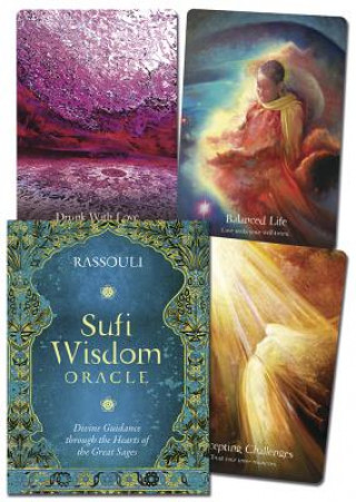Tlačovina Sufi Wisdom Oracle: Divine Guidance Through the Hearts of the Great Sages Rassouli