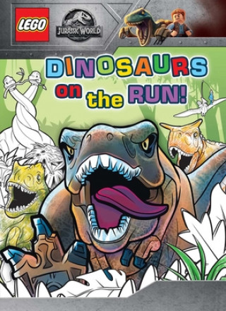 Book Lego Jurassic World: Dinosaurs on the Run! Editors of Studio Fun International