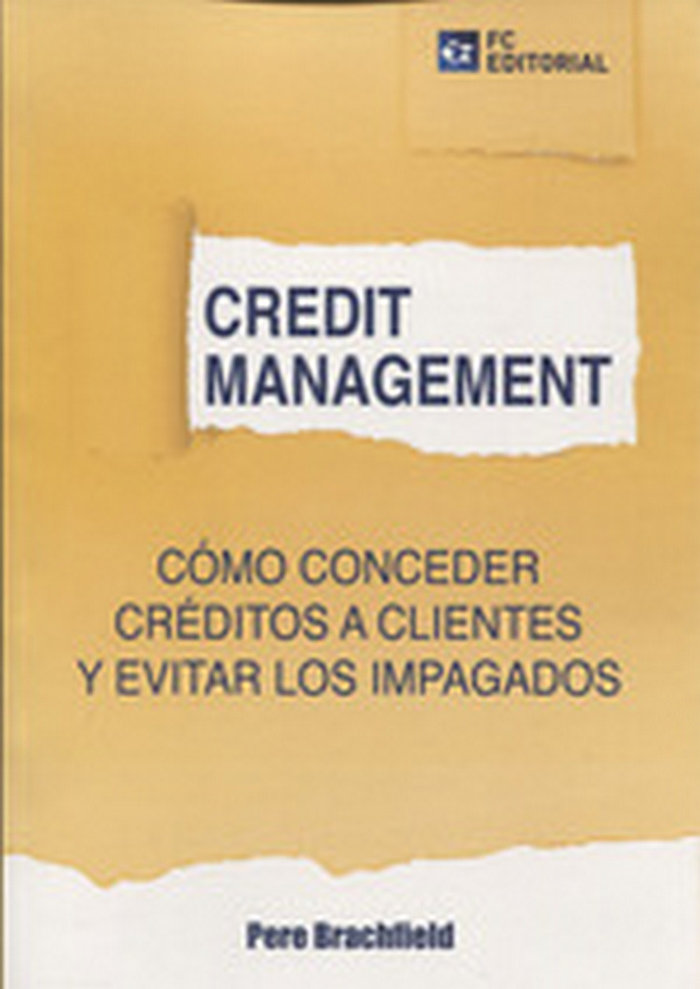 Kniha CREDIT MANAGEMENT PERE BRACHFIELD