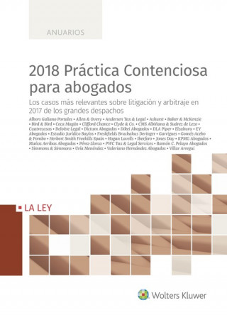 Kniha 2018 PRÁCTICA CONTENCIOSA PARA ABOGADOS 