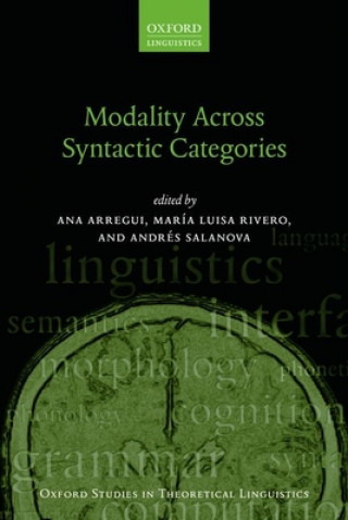 Kniha Modality Across Syntactic Categories 