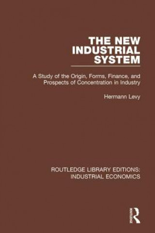 Libro New Industrial System Hermann Levy