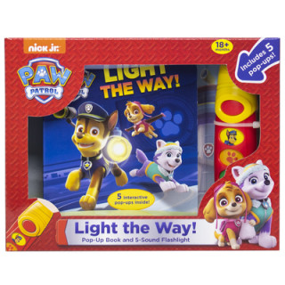 Książka Paw Patrol Light the Way Flashlight Adventure Box 