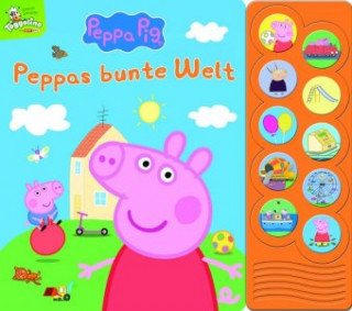 Kniha Peppa Pig - Peppas bunte Welt - Interaktives Pappbilderbuch mit 10 lustigen Geräuschen Phoenix International Publications Germany GmbH