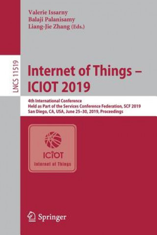 Книга Internet of Things - ICIOT 2019 Valerie Issarny