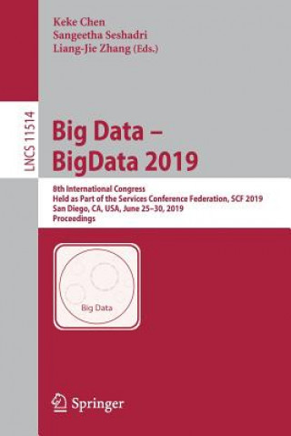 Książka Big Data - BigData 2019 Keke Chen