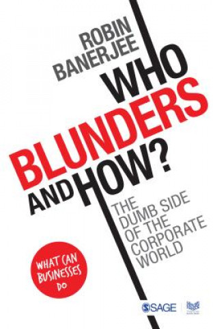 Kniha Who Blunders and How Robin Banerjee