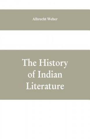 Książka History Of Indian Literature ALBRECHT WEBER