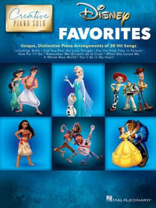 Carte Disney Favorites - Creative Piano Solo Hal Leonard Corp