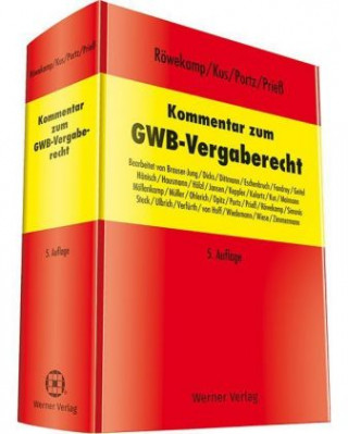 Kniha Kommentar zum GWB-Vergaberecht Alexander Kus