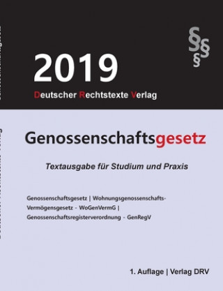 Libro Genossenschaftsgesetz Redaktion Drv