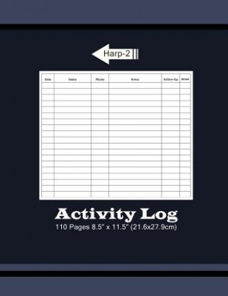 Knjiga Activity Log Harp- 2