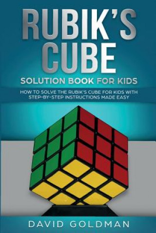 Kniha Rubik's Cube Solution Book For Kids David Goldman