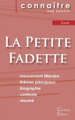 Kniha Fiche de lecture La Petite Fadette de George Sand (Analyse litteraire de reference et resume complet) George Sand