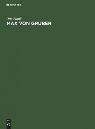 Buch Max Von Gruber Otto Frank