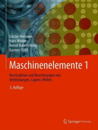 Kniha Maschinenelemente 1 Gustav Niemann