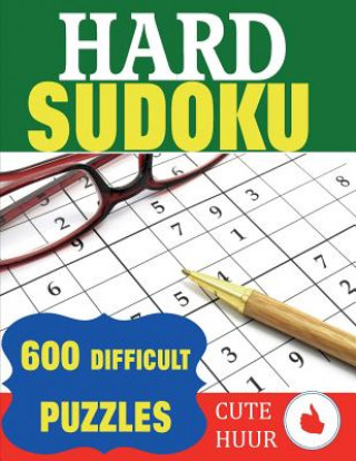 Libro Hard Sudoku Cute Huur